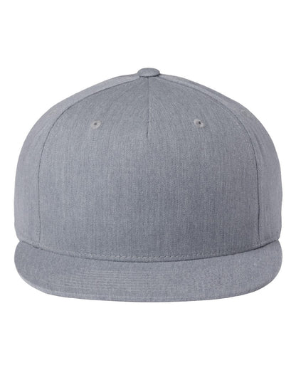 Richardson Pinch Front Structured Snapback Trucker Cap 255 #color_Heather Grey