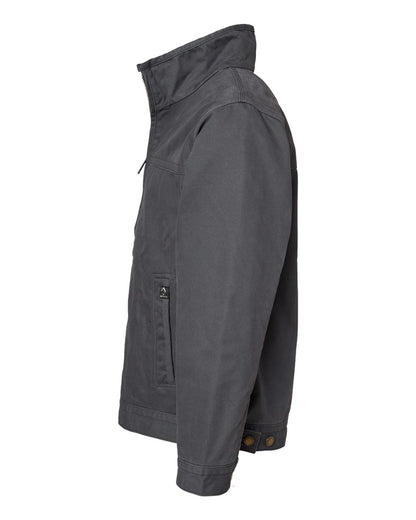 DRI DUCK Maverick Boulder Cloth™ Jacket with Blanket Lining 5028 #color_Charcoal