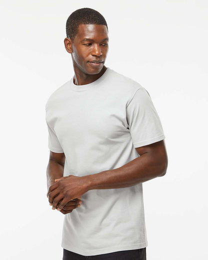 M&O Men's Gold Soft Touch T-Shirt 4800 #colormdl_Platinum