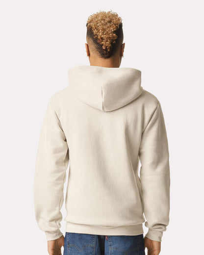 American Apparel Unisex ReFlex Fleece Full-Zip Hoodie Sweatshirt RF497 #colormdl_Bone