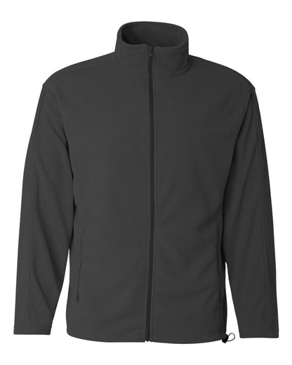 Sierra Pacific Men's Microfleece Full-Zip Jacket 3301 #color_Charcoal