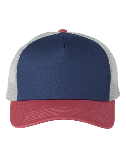 Imperial North Country Trucker Cap 1287 #color_Royal/ Nantucket/ Grey