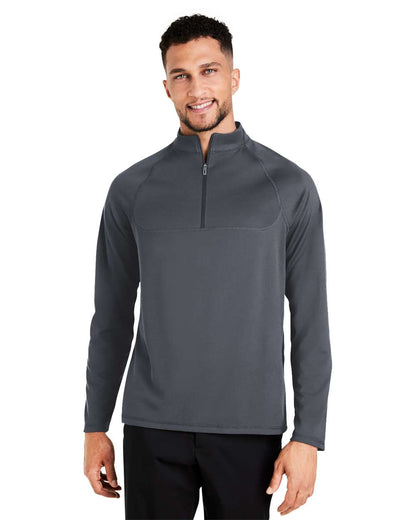North End Men's Revive Coolcore® Quarter-Zip Pullover NE410 #colormdl_Carbon