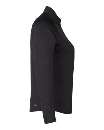 Puma Golf Women's You-V Quarter-Zip Pullover 625902 #color_Puma Black