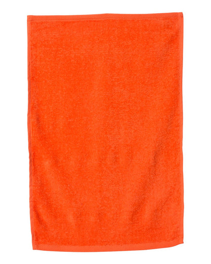 Q-Tees Deluxe Hemmed Hand Towel T300 #color_Orange