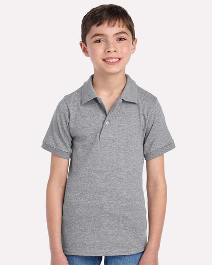 JERZEES Youth Dri-Power® Polo 437K #colormdl_Oxford