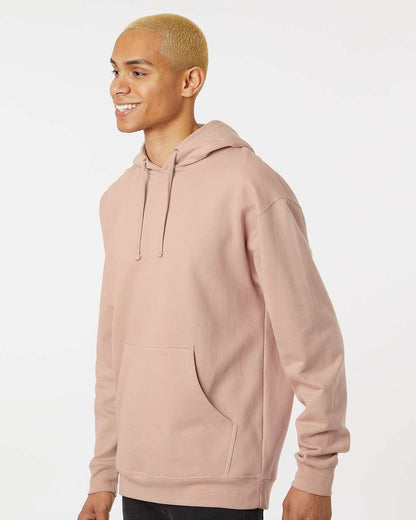 Independent Trading Co. Midweight Hooded Sweatshirt SS4500 #colormdl_Dusty Pink