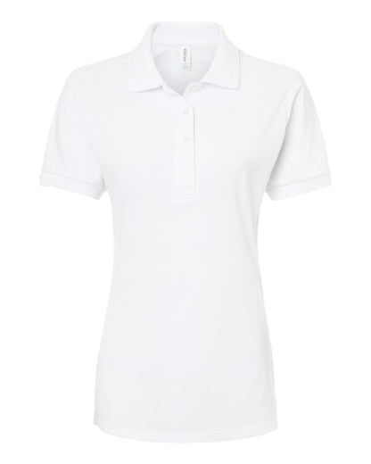 JERZEES Women's Dri-Power® Polo 437F #color_White