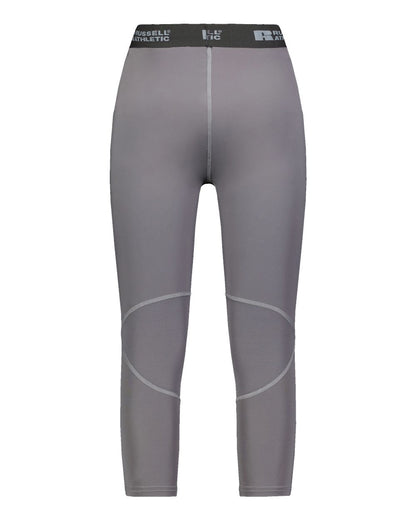 Russell Athletic Unisex CoolCore® Compression Tights R23CPM #color_Stealth