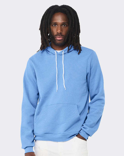 BELLA + CANVAS Sponge Fleece Hoodie 3719 #colormdl_Carolina Blue