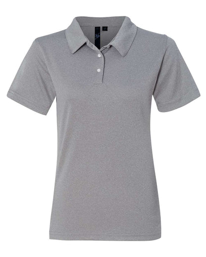 Sierra Pacific Women's Moisture Free Mesh Polo 5469 #color_Heathered Grey