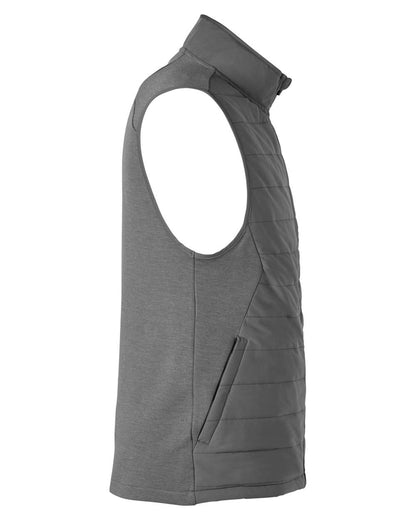 Devon & Jones Men's New Classics® Charleston Hybrid Vest DG706 #color_Graphite Melange/ Graphite