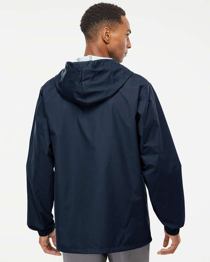 Independent Trading Co. Water-Resistant Hooded Windbreaker EXP95NB #colormdl_Classic Navy