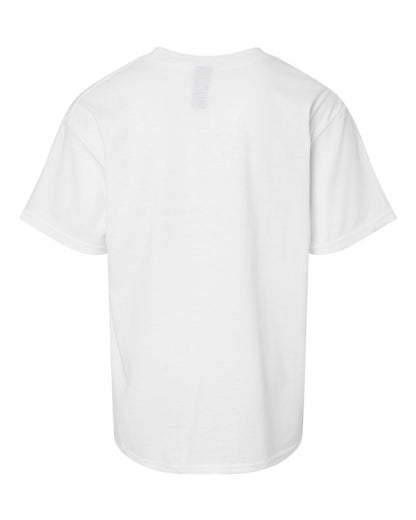 Gildan Youth Softstyle® CVC T-Shirt 64000BCVC #color_White