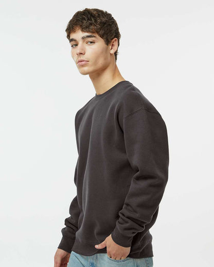 Independent Trading Co. Unisex Heavyweight Crewneck Sweatshirt IND3000 #colormdl_Asphalt