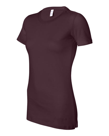 BELLA + CANVAS Women's Slim Fit Tee 6004 #color_Plum