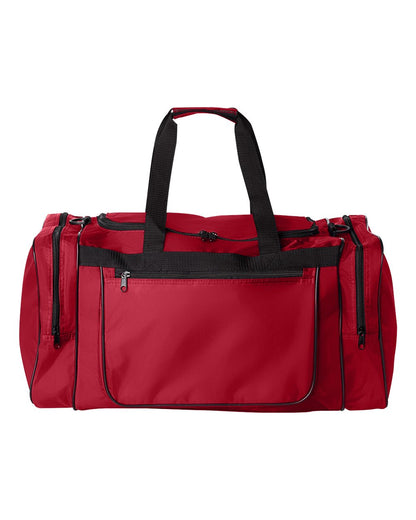 Augusta Sportswear 420-Denier Gear Bag 511 #color_Red