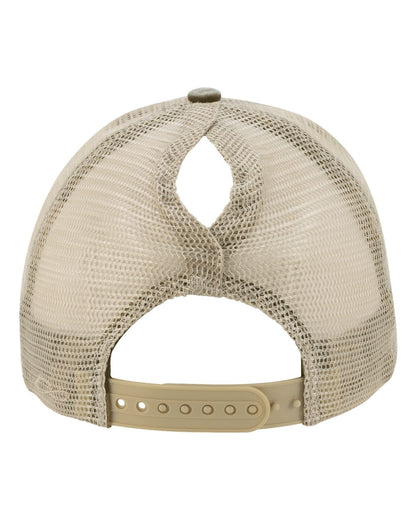 Infinity Her Women's Washed Mesh-Back Cap TESS #color_Olive/ Camo