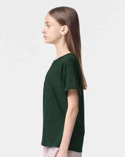 American Apparel Youth Fine Jersey Tee 2001Y #colormdl_Forest