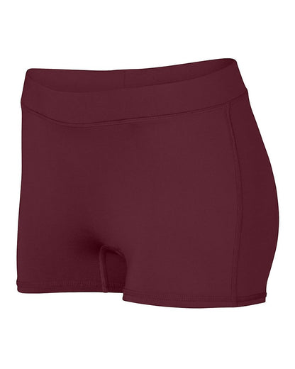 Augusta Sportswear Women's Dare Shorts 1232 #color_Maroon