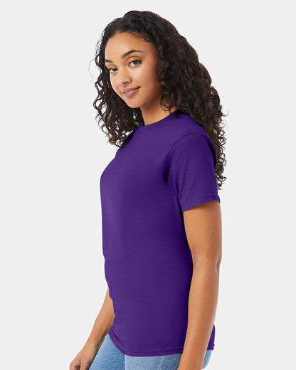 Hanes Essential-T T-Shirt 5280 #colormdl_Athletic Purple