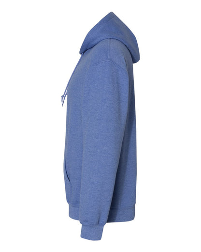 Gildan Unisex Heavy Blend™ Hooded Sweatshirt 18500 #color_Heather Deep Royal