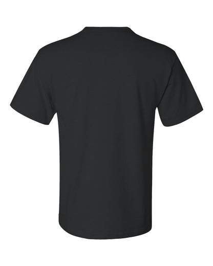 JERZEES Unisex Dri-Power® 50/50 Pocket T-Shirt 29MPR #color_Black