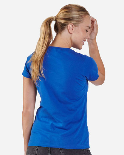 Boxercraft Women's V-Neck T-Shirt BW2201 #color_Royal