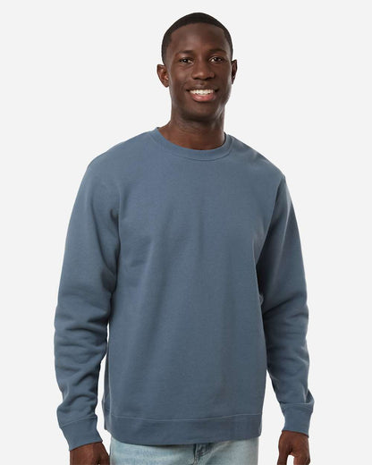 Independent Trading Co. Unisex Midweight Crewneck Sweatshirt SS3000 #colormdl_Storm Blue