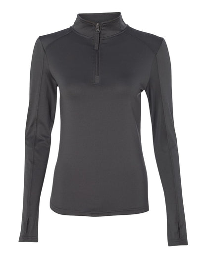 Badger Women’s Lightweight Quarter-Zip Pullover 4286 #color_Graphite