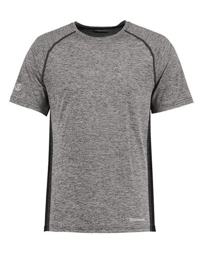 Holloway Youth Electrify CoolCore® T-Shirt 222671 #color_Black Heather