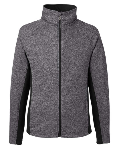 Spyder Men's Constant Full-Zip Sweater Fleece Jacket 187330 #color_Black Heather/ Black
