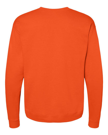 Hanes Unisex EcoSmart® Crewneck Sweatshirt P160 #color_Orange