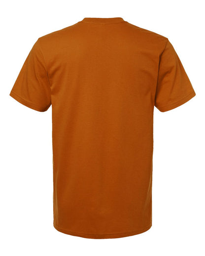 American Apparel Unisex Fine Jersey Tee 2001 #color_Rust