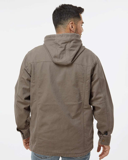 DRI DUCK Laredo Boulder Cloth™ Canvas Jacket with Thermal Lining Tall Sizes 5090T #colormdl_Gravel