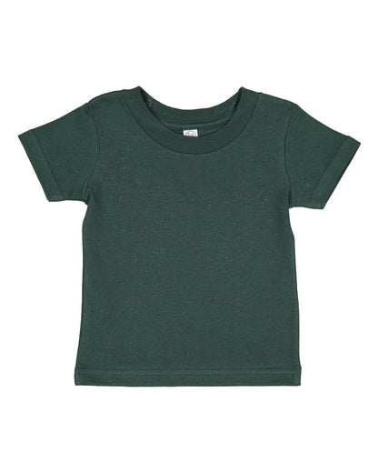 Rabbit Skins Infant Cotton Jersey Tee 3401 #color_Forest