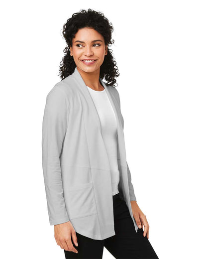Devon & Jones Women's Raleigh Stretch Cardigan DP125W #colormdl_Grey