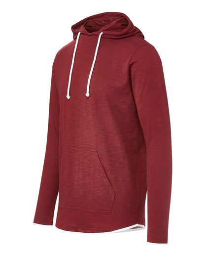MV Sport Unisex Miles Slub Hooded Long Sleeve T-Shirt 24401 #color_Cinnamon