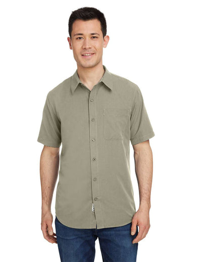 Marmot Men's Aerobora Short Sleeve Woven Shirt M14116 #colormdl_Vetiver