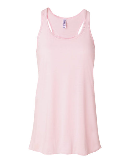 BELLA + CANVAS Women's Flowy Racerback Tank 8800 #color_Soft Pink