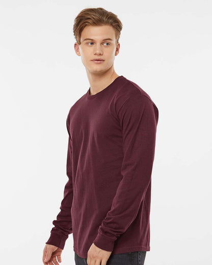 Tultex Heavyweight Jersey Long Sleeve T-Shirt 291 #colormdl_Burgundy