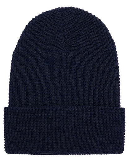 YP Classics Waffle Cuffed Beanie 2501KC #color_Navy