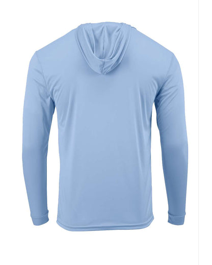 Paragon Youth Bahama Performance Hooded Long Sleeve T-Shirt 221Y #color_Blue Mist