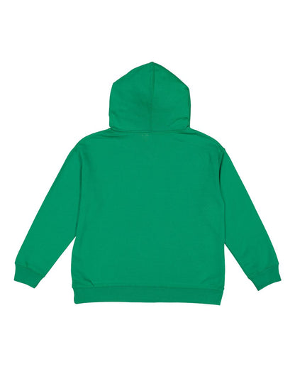 LAT Youth Fleece Hoodie Sweatshirt 2296 #color_Kelly