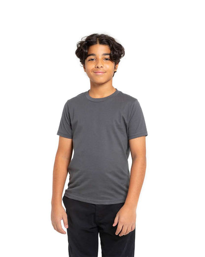 Threadfast Apparel Youth Epic Cotton T-Shirt T1000B #colormdl_Charcoal