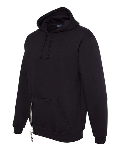 J. America Men's Tailgate Hooded Sweatshirt 8815 #color_Black