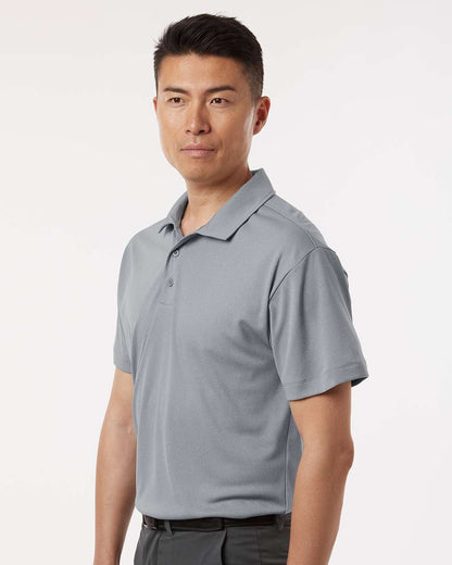 AllPro Men's Pro-Lock Performance Polo 41800 #colormdl_Heather Steel
