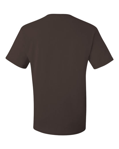 JERZEES Unisex Dri-Power® 50/50 T-Shirt 29MR #color_Chocolate