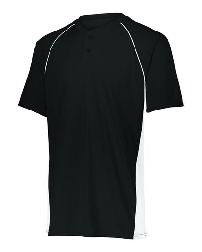 Augusta Sportswear Youth Limit Jersey 1561 #color_Black/ White