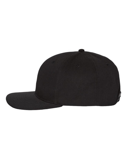 Richardson Pro Twill Snapback Cap 212 #color_Black